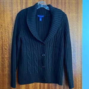 Women’s button down cardigan sweater, some scratches on buttons